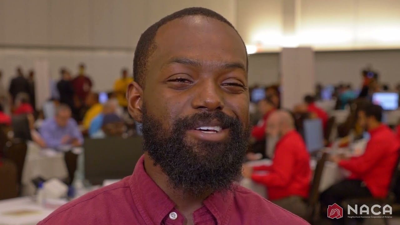 Xavier Drayton NACA homeowner testimonial Achieve The Dream Event Miami May 2022