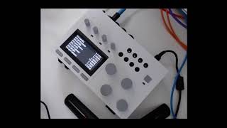 monome aleph bees op network: random clock and values (no talking)