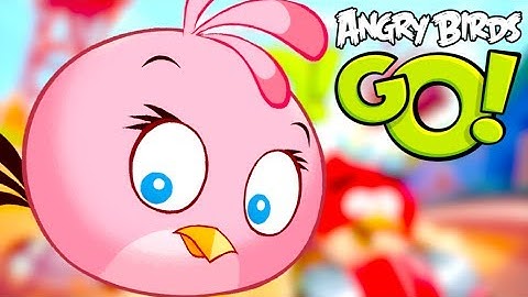 ANGRY BIRDS GO! UNLOCK STELLA!! Part 2 - Speedway Track 1