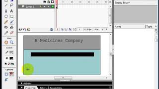 Macromedia Flash*8 | Simple Website Template | 2020