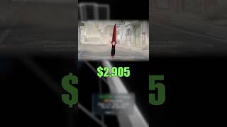 $240 in → ★ Skeleton Knife Doppler Ruby FN listed for $2,905 🔪 #shorts  #csgo #counterstrike2
