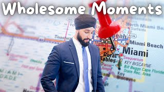 SIKH Dude Passes MIAMI VIBE CHECK 😱 | Wholesome Moments