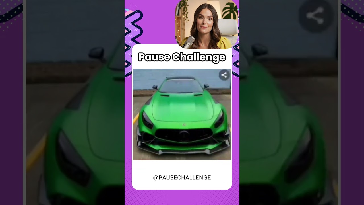 Sports Car Match CHALLENGE Can You Find the Exact Moment 🔥