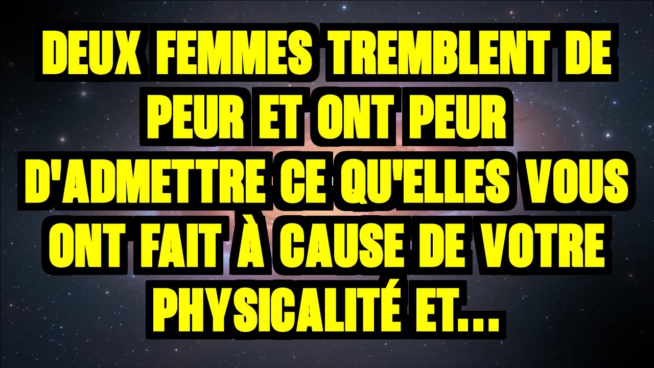 DEUX FEMMES TREMBLENT DE PEUR ET ONT PEUR D'ADMETTRE CE QU'ELLES VOUS ONT FAIT À CAUSE DE VOTRE P...