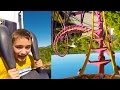 Vlog  sensations fortes pour no  walibi  attractions eqwalizer  skunx tower  12