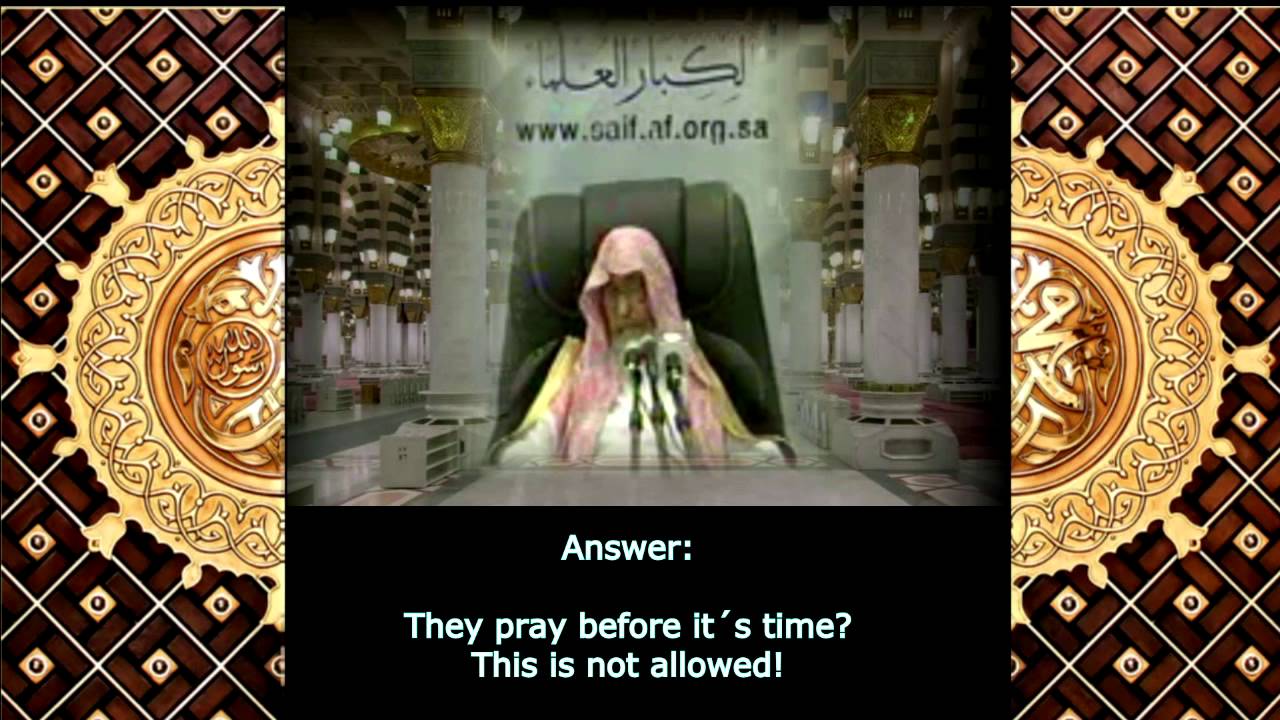 Salatul 'Asr before it´s time | Sh. al-Fawzân