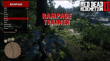 How to install Rampage trainer  in RDR2 | Best mod for RDR2 | Red dead redemption 2 #RDR2
