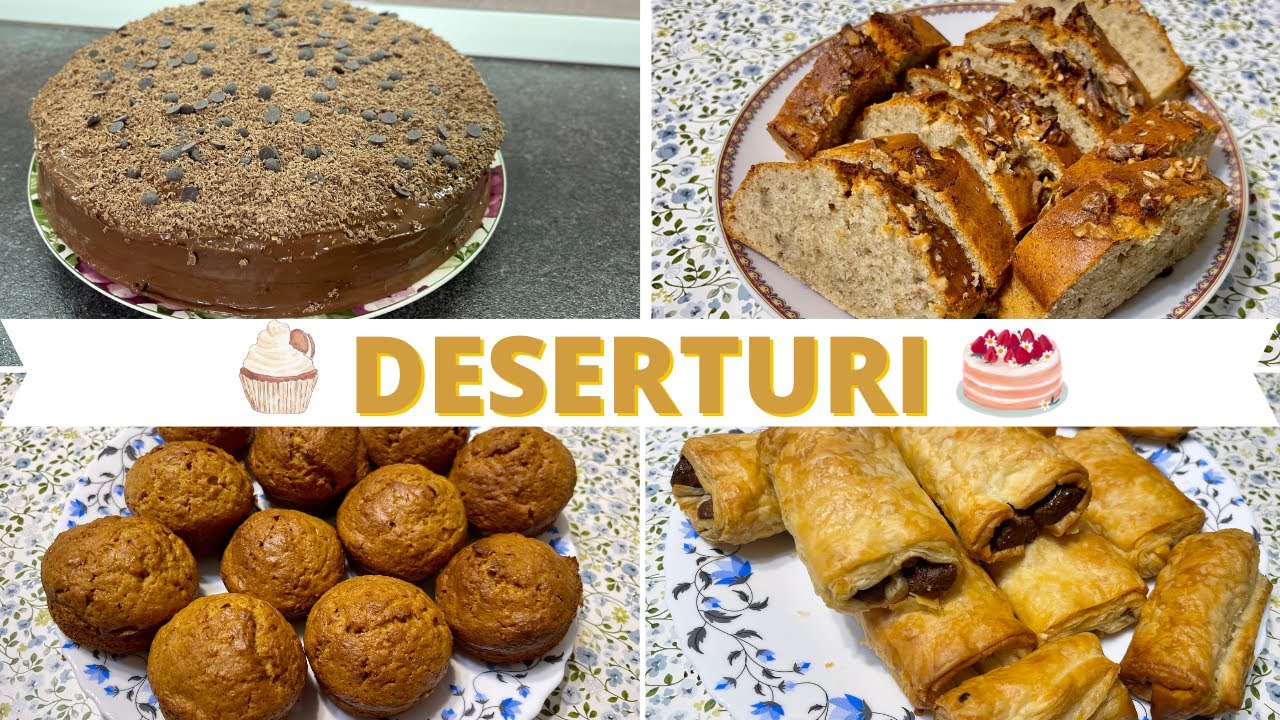 Rețetă de TORT, brioșe + alte idei de mâncăruri // Alexandra Maria