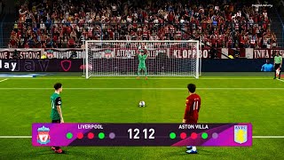 Pes 2020 | liverpool vs aston villa penalty shootout gameplay pc