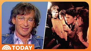 1985: Steven Spielberg on working with young cast of 'The Goonies'