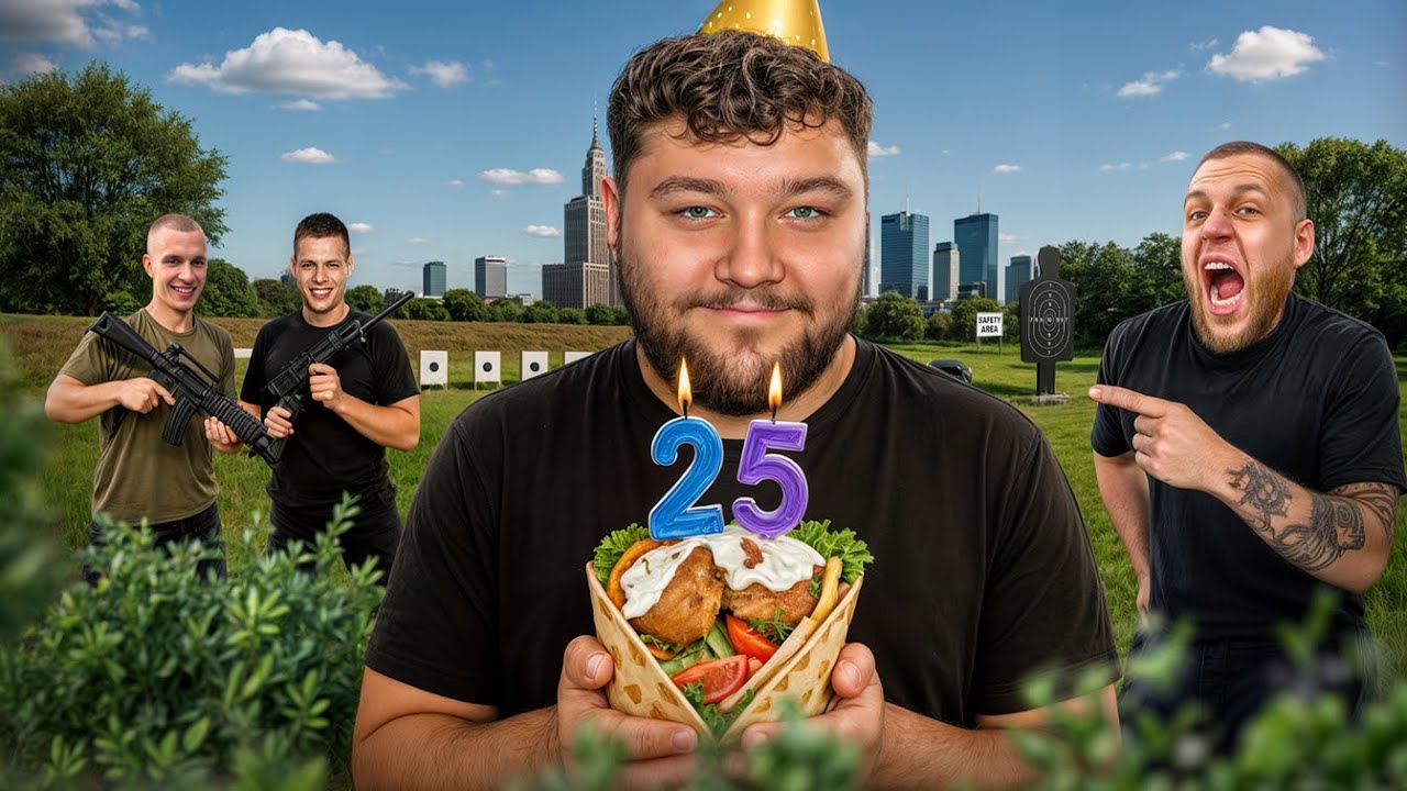 URODZINOWY WYPAD NA STRZELNICĘ Z EKIPĄ!