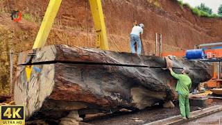 Extreme Giant Wood Processing Inside the World’s Largest Sawmill | Monster Trees to Luxury Furniture