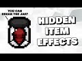 Hidden item effects you didnt know about 5  the binding of isaac repentance