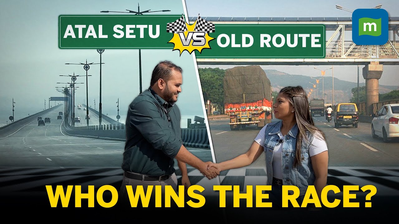Atal Setu vs Old Route from Navi Mumbai to South Mumbai | Which Is Faster? | Moneycontrol