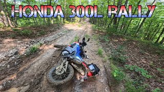 استكشاف طريق Pond Flat على دراجة Honda 300L Rally screenshot 1