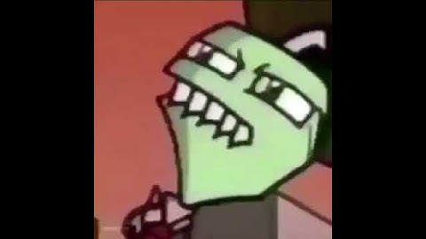 Invader Zim deleted scene