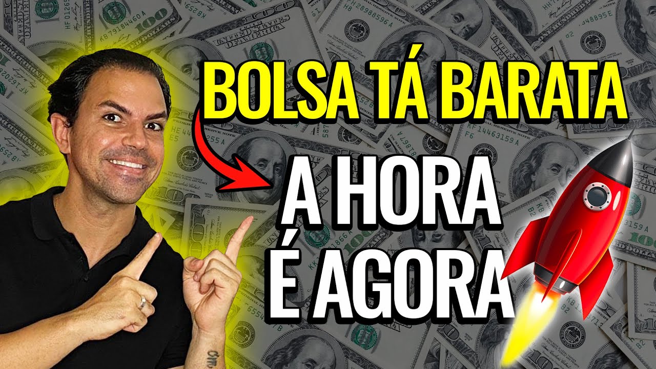 A bolsa está MUITO BARATA! Compre ações AGORA.