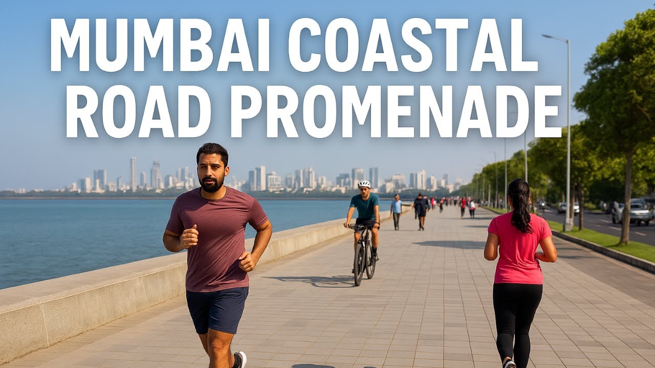 Mumbai Coastal Road Promenade 🌊 | Marine Drive 2.0 Tour | Full Information & First Look | Vlog 15