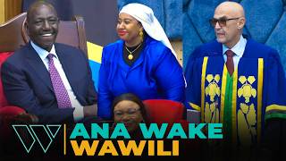 UKE WENZA BUNGENI: SPIKA Awatambulisha WAKE wa WAZIRI AWESO Kwa RAIS RUTO