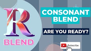 CB025 - R - Blend Words (cr, fr, br, dr, gr, pr, tr)