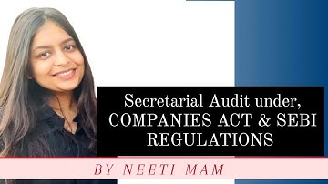 SECRETARIAL AUDIT  #secretarial #audit #companysecretary #csstudent #company #concept #icsi