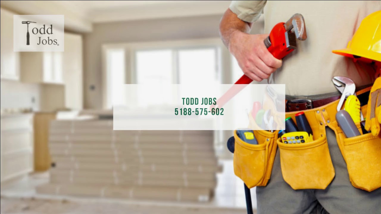 Handyman and professional carpentry services Todd Jobs YouTube