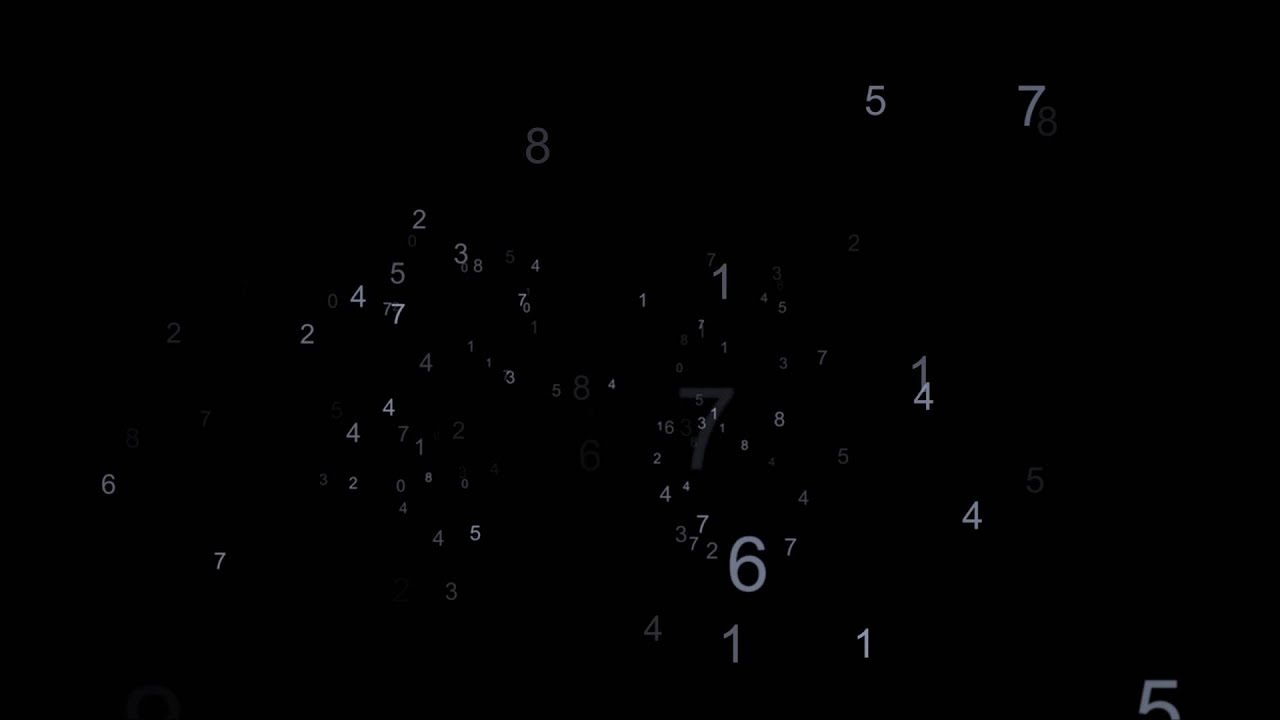 Decoding Numbers Animation - Royalty Free Footage - YouTube