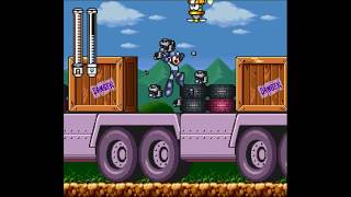 Mega Man 7-100% Walkthrough Part 7: Turbo Man-[No Damage]