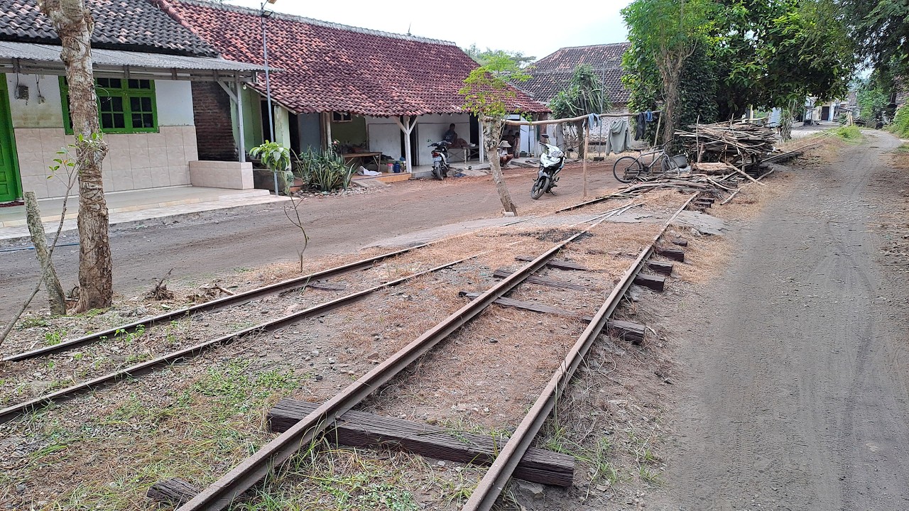 Jalur Mati Puluhan Tahun yang masih Utuh❗️ bahkan sebagian menggunakan bantalan Beton
