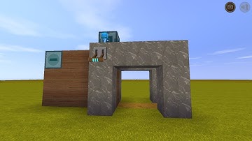 Mini world -block art :cánh cửa dẫn tới chỗ bí mật -cách làm_Tui tự làm