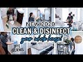 ENTIRE HOUSE CLEAN WITH ME 2020 | DISINFECTING CLEANING MOTIVATION | DEEP CLEAN WITH ME