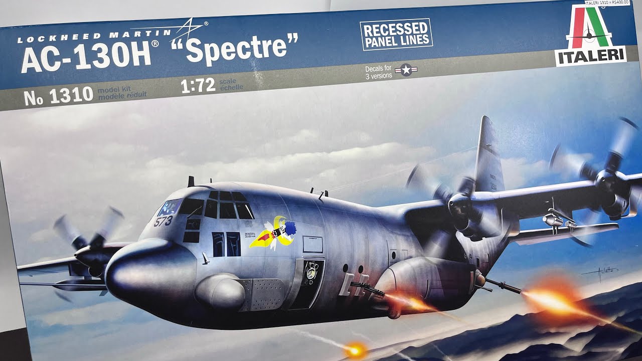 C-130 Spectre 1/72 e novidades na Decalques Brasil - YouTube