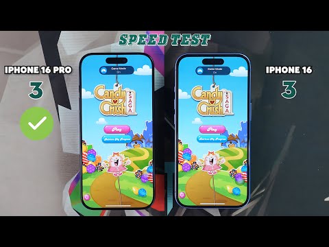 iPhone 16 vs iPhone 16 Pro Speedtest & Camera Comparison - YouTube