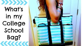 Whats In My School Bag? | College Edition