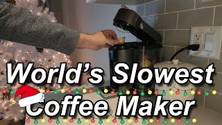 World's Slowest Coffee Maker Ever | Just want my Coffee!