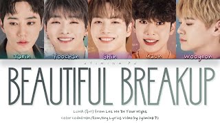 LUNA (루나) - Lirik 'Beautiful Breakup' (Kode Warna_Han_Rom_Eng) [Let Me Be Your Knight OST]