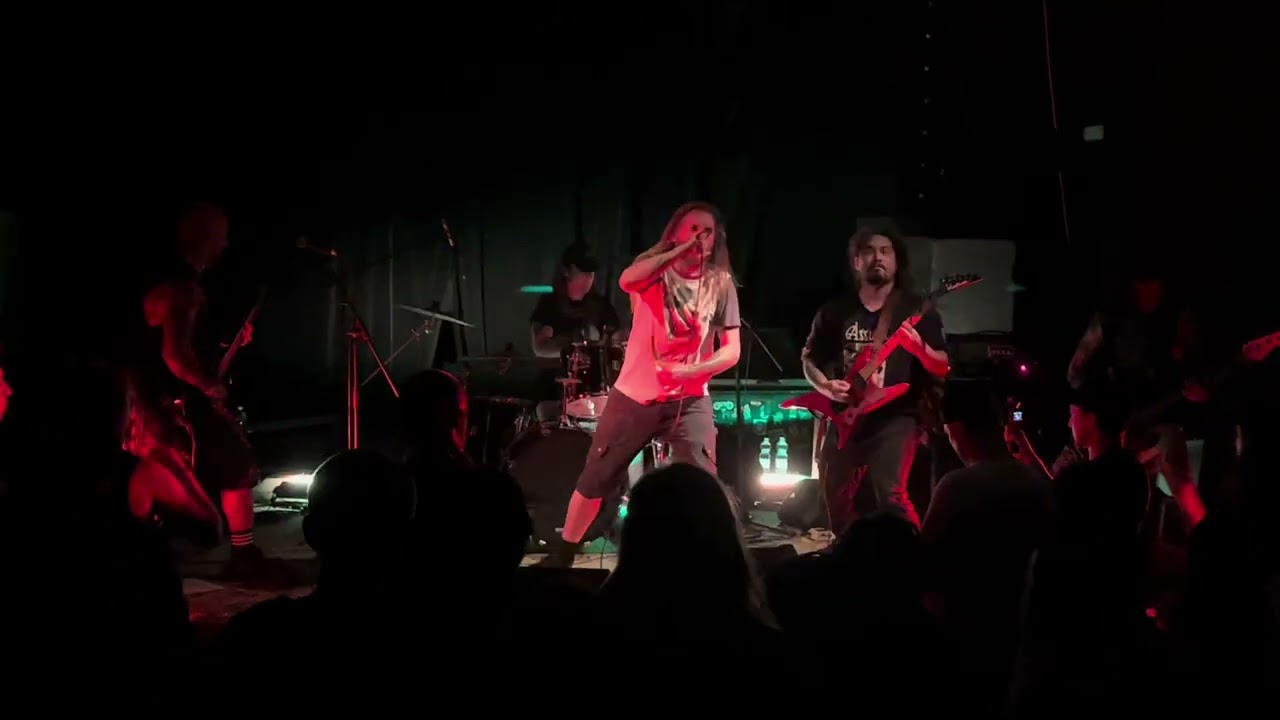 Hail of rage - grindcore USA - Brno July 2024 Sibiř