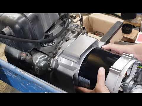 Как снять ротор с бензогенератора 5 квт