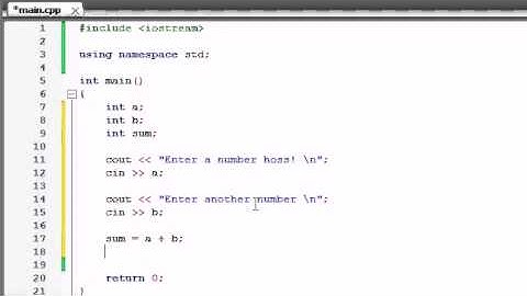 C++ Programming Tutorials   5   Creating a Basic Calculator   YouTube