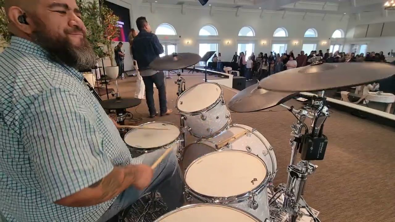 Digno de Adorar - Drum Cover Moedrumsjr y grupo FE 