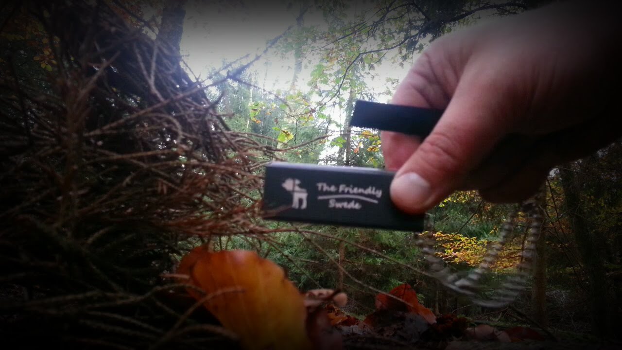 Review Magnesium Firestarter From The Friendly Swede Youtube