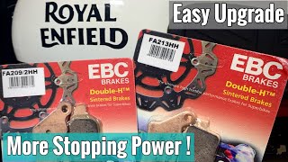 Royal Enfield Interceptor 650 Brake Upgrade@TECBikeParts @EBCBrakesUK