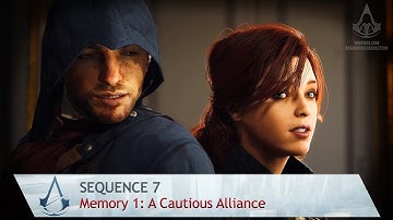 ASSASSIN CREED UNITY | PLAYING ALTHIR OUTFIT | A CAUTIOUS ALLIANCE | MEMORY 1 SEQUENCE 7 RDX KING YT