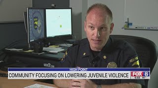 High Point police discuss increase in violent crime among youth