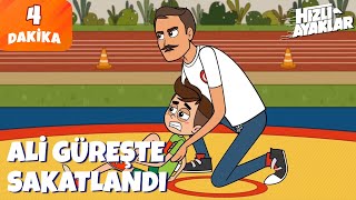 Duşa Girme Için Güreşe Tutuldular - Hızlı Ayaklar