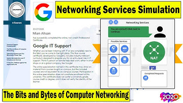 Get Your Networking Services Simulation Solution Week 4 | The Bits and Bytes of Computer Networking