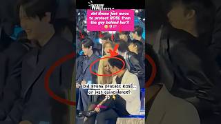 Did Bruno Protect Rosé… Or Was It Just Coincidence? 👀✨