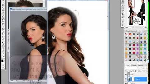 Create a Movie Poster - Replace people on pictures - Photoshop Tutorial