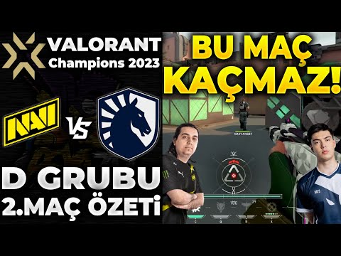 NAVI vs Team Liquid 2. MAÇ ÖZETİ | VALORANT CHAMPIONS 2023