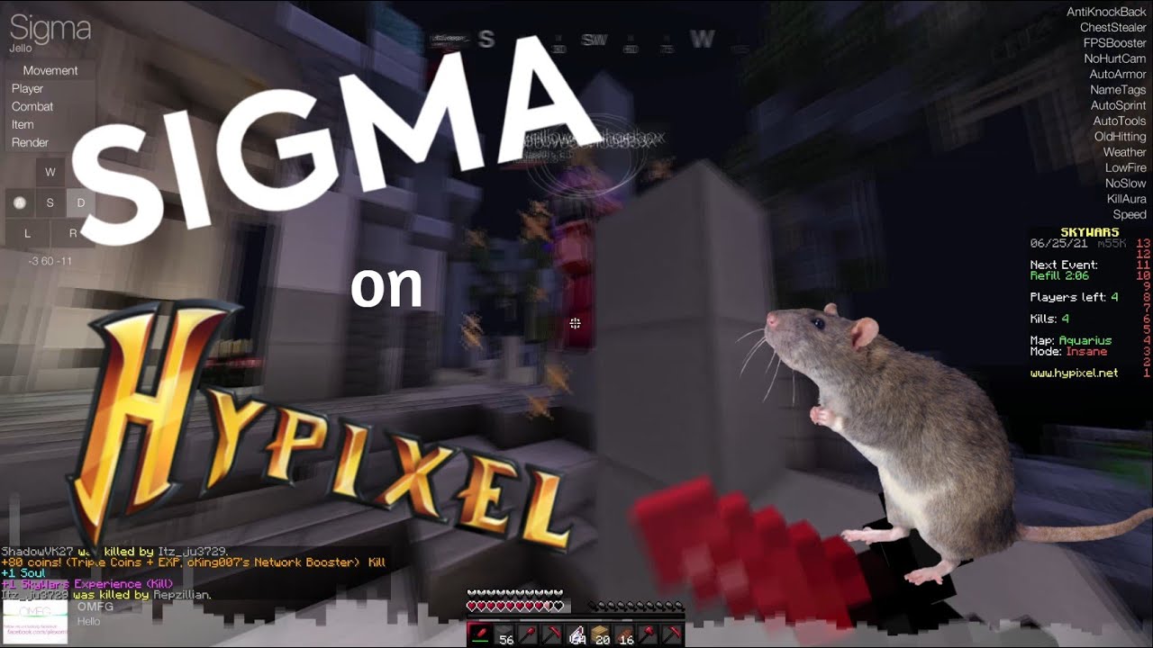 Sigma Jello on 400k Anticheat!? | Hypixel Hacking